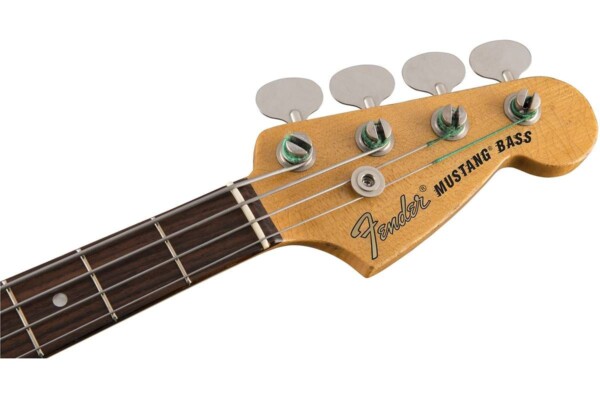 Бас-гітара Fender JMJ Road Worn Mustang Bass RW BLK фото 4